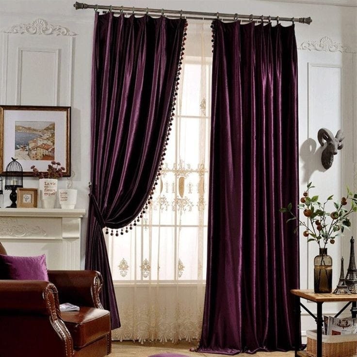 bedroom curtains
