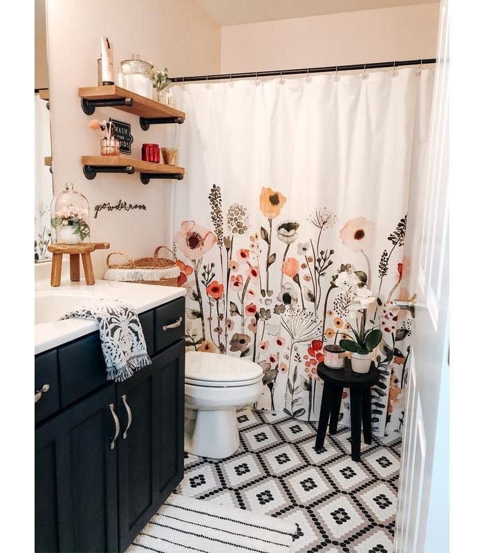shower curtains