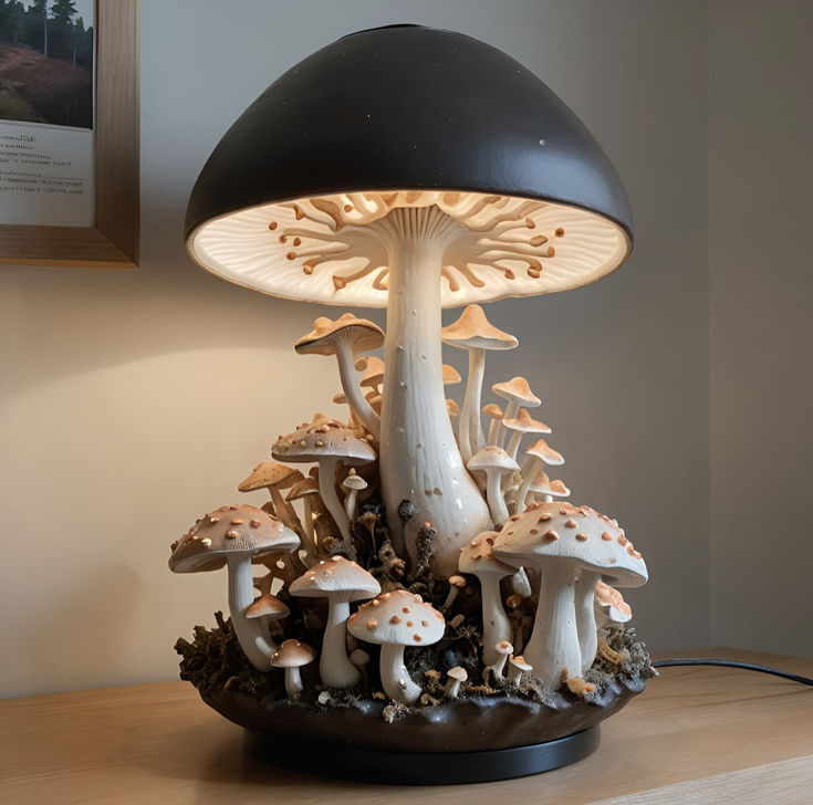 mushroom lamp