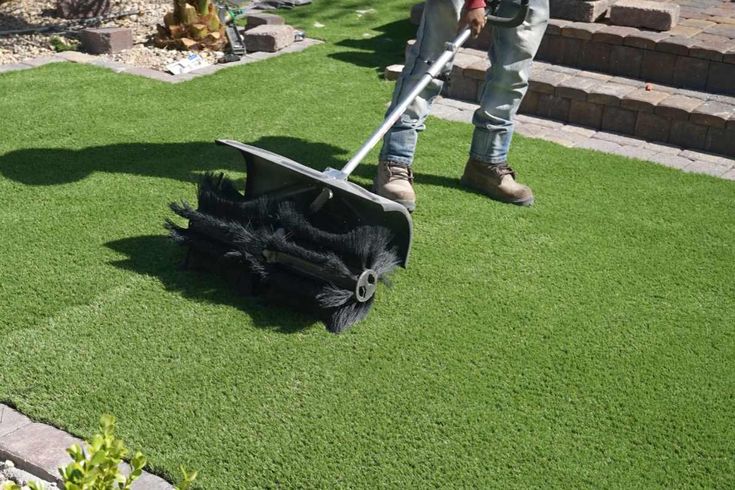 how to clean artificial grass