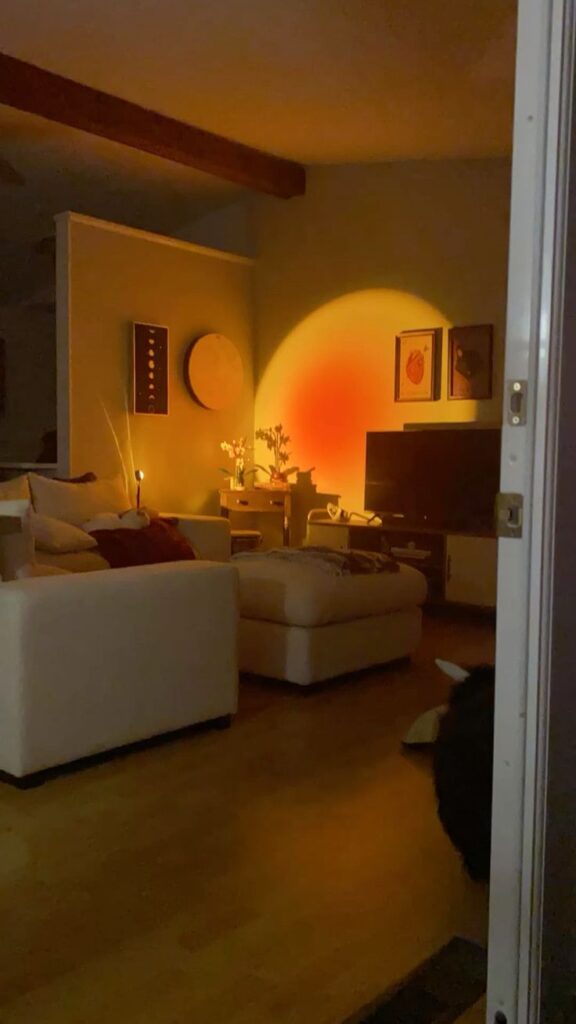 sunset lamp