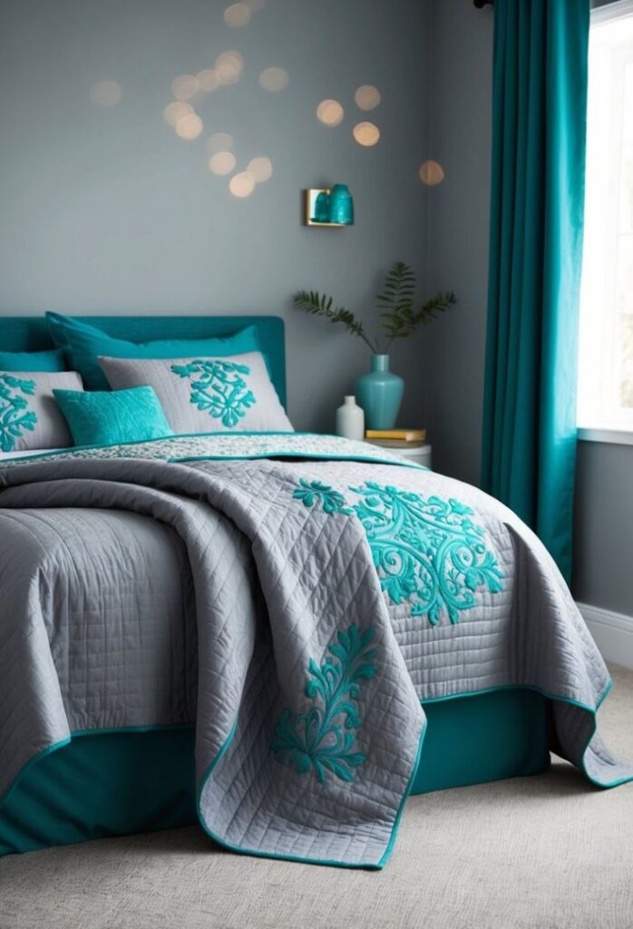 two colour combination for bedroom walls