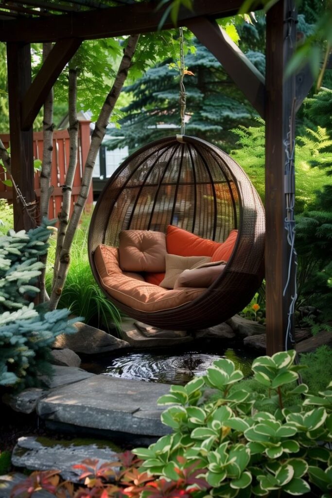 egg chair