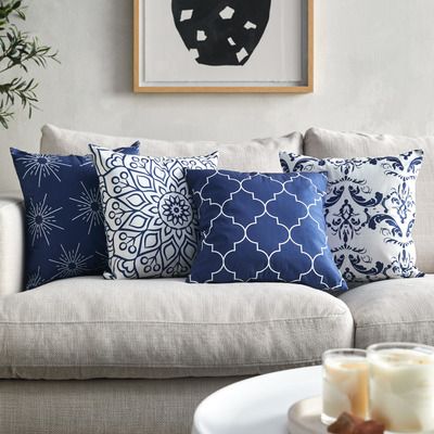 throw pillows