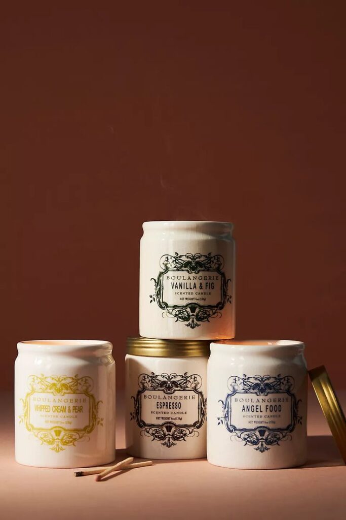 coffee scented candles