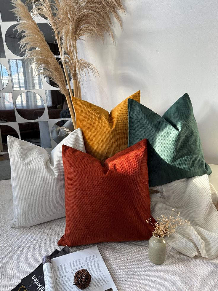 throw pillows