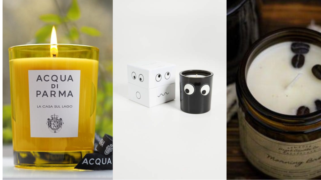 coffee scented candles