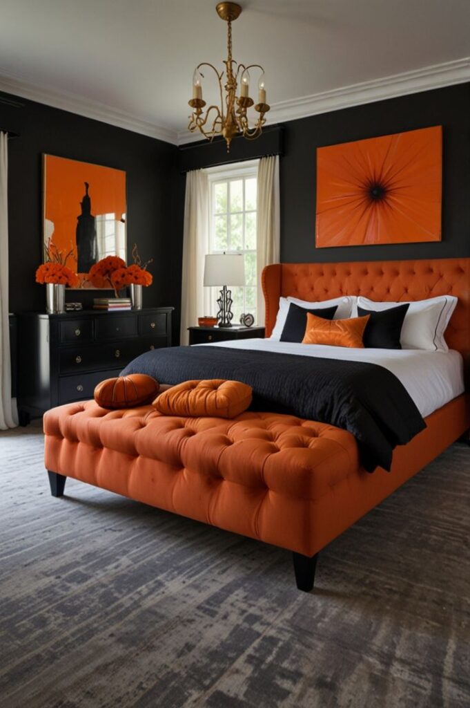 two colour combination for bedroom walls