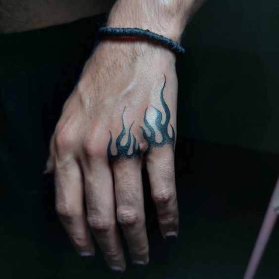 hand tattoos for men